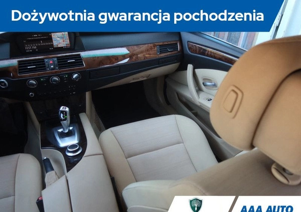 BMW Seria 5 cena 22000 przebieg: 295941, rok produkcji 2008 z Jasło małe 254